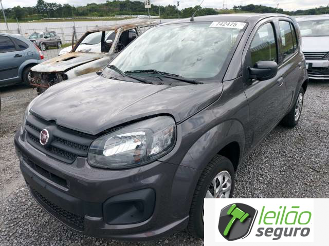 LOTE 013 - FIAT UNO ATTRACTIVE 1.0 EVO 2021