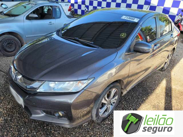 LOTE 038 - HONDA CITY EXL 1.5 16V I-VTEC 2015