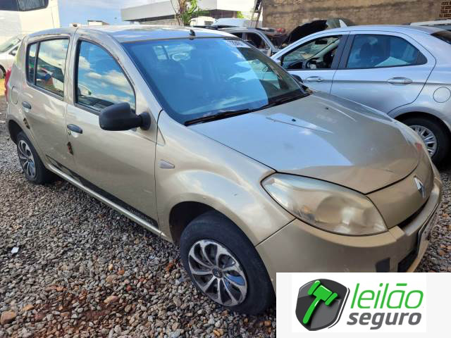 LOTE 012 RENAULT/SANDERO AUTENTIQUE 1.0 16V HI-FLEX 2012